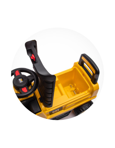 Количка за яздене "CAT БАГЕР"жълта