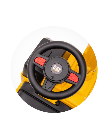 Количка за яздене "CAT БАГЕР"жълта