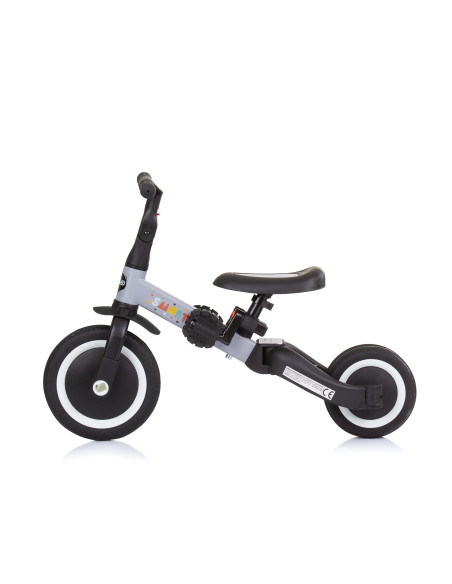 Триколка/баланс 2 в 1 "Смарти"сиво