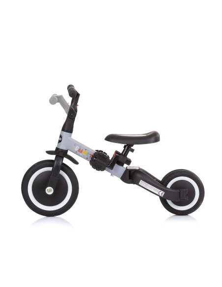 Триколка/баланс 2 в 1 "Смарти"сиво