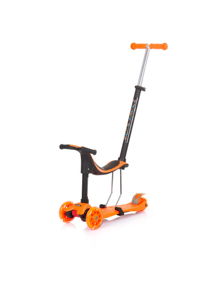 Скутер "Мулти Плюс"с дръжка оранж