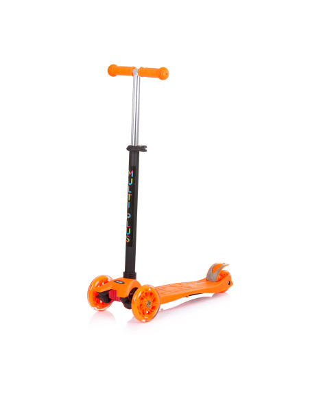 Скутер "Мулти Плюс"с дръжка оранж