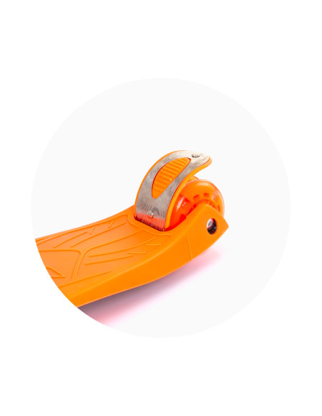 Скутер "Мулти Плюс"с дръжка оранж