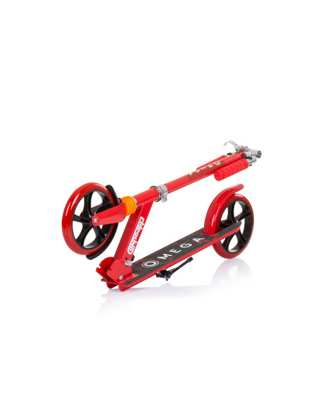 Скутер "Омега" до 100кг червен