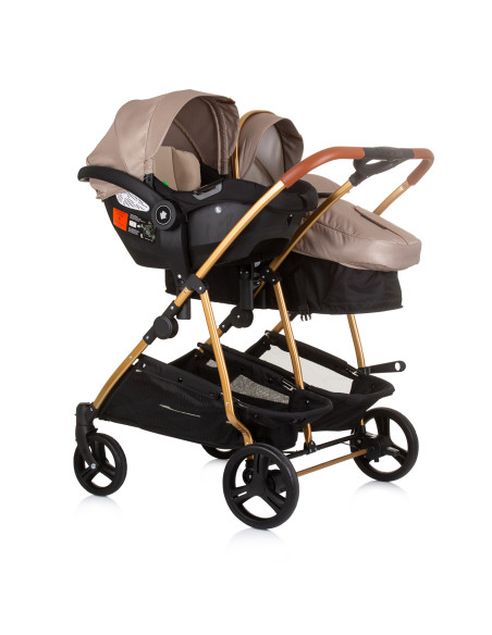 Кол.за близнаци ДуоСмарт златно бежаво