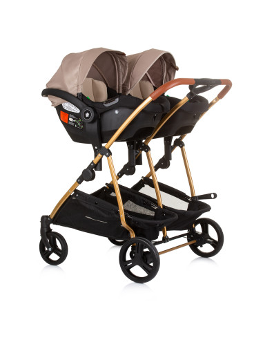 Кол.за близнаци ДуоСмарт златно бежаво