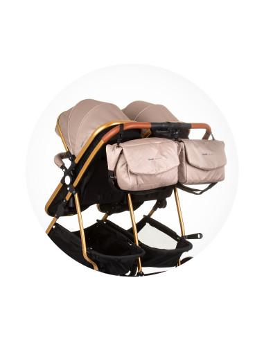 Кол.за близнаци ДуоСмарт златно бежаво