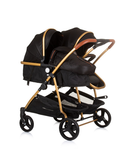 Кол.за близнаци ДуоСмарт обсидиан/злато