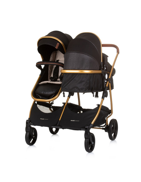 Кол.за близнаци ДуоСмарт обсидиан/злато