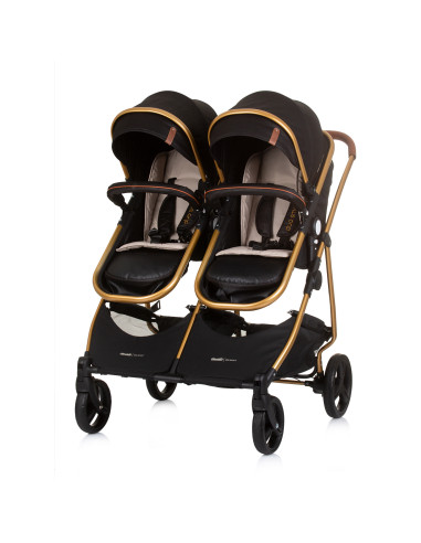 Кол.за близнаци ДуоСмарт обсидиан/злато