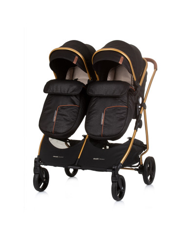 Кол.за близнаци ДуоСмарт обсидиан/злато