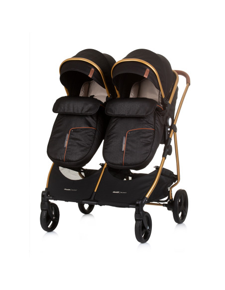 Кол.за близнаци ДуоСмарт обсидиан/злато