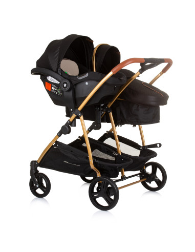 Кол.за близнаци ДуоСмарт обсидиан/злато