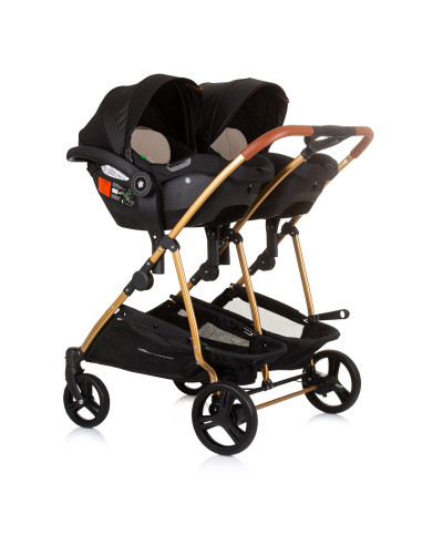 Кол.за близнаци ДуоСмарт обсидиан/злато