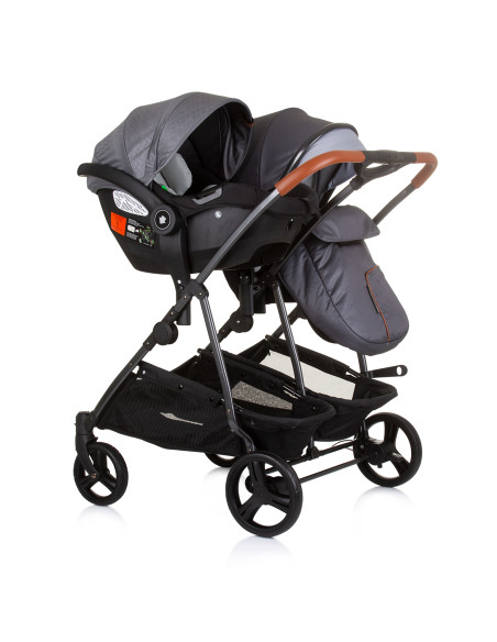 Кол.за близнаци ДуоСмарт сребърно сиво