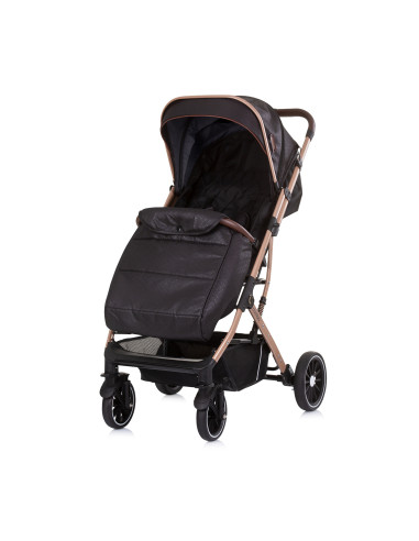 Детска количка "COMBO" обсидиан/злато