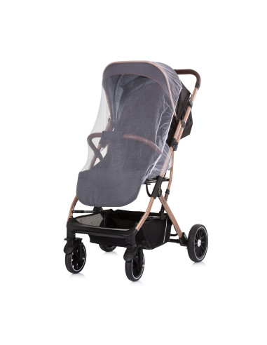 Детска количка "COMBO" обсидиан/злато