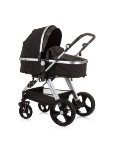 Детска количка+стол"Хавана" обсидиан/лис