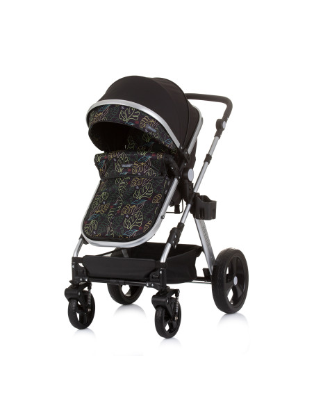 Детска количка+стол"Хавана" обсидиан/лис