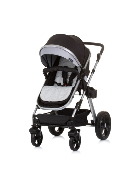 Детска количка+стол"Хавана" обсидиан/сре