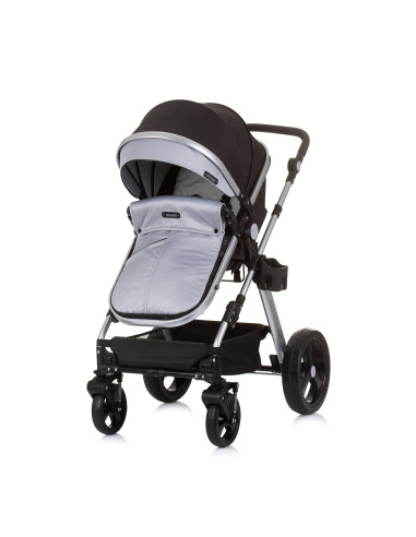 Детска количка+стол"Хавана" обсидиан/сре