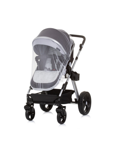 Детска количка+стол"Хавана" обсидиан/сре