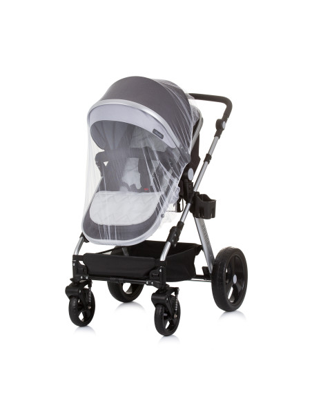 Детска количка+стол"Хавана" обсидиан/сре