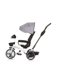 Триколка със сенник Be Active сив лен 2