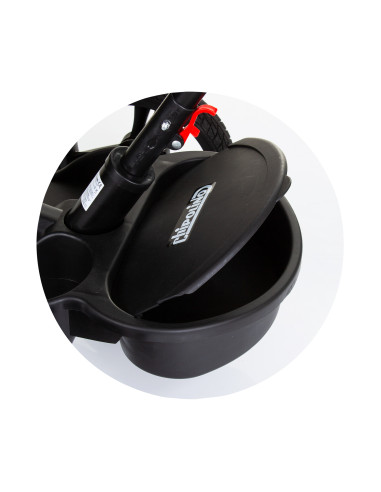 Триколка със сенник Be Active обсидиан