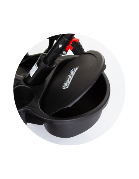 Триколка със сенник Be Active обсидиан