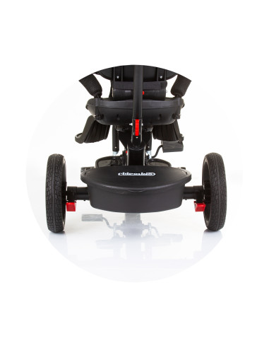 Триколка със сенник Be Active обсидиан