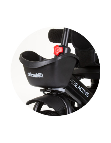 Триколка със сенник Be Active обсидиан