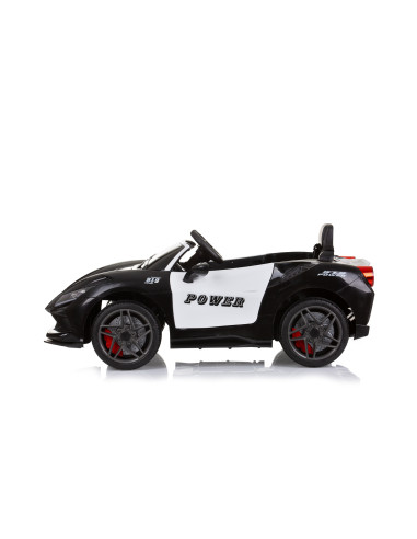 Eлектрическа кола "Полиция" черна