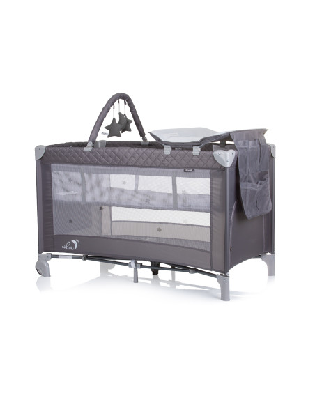 Детска преносима кошараLuna пепелно сива