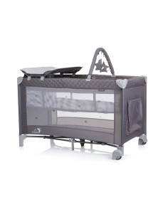 Детска преносима кошараLuna пепелно сива 2