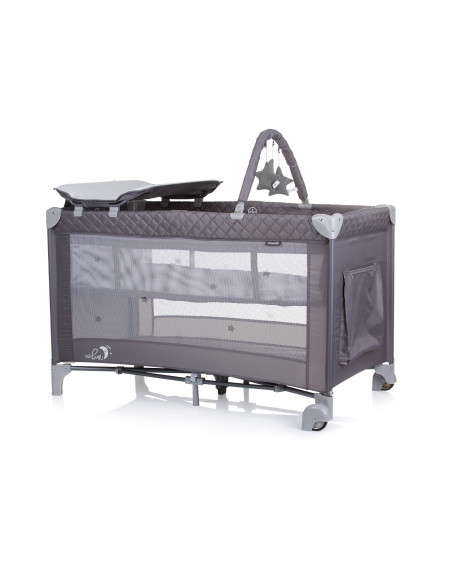 Детска преносима кошараLuna пепелно сива