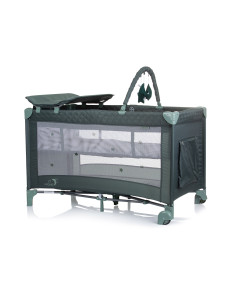 Детска преносима кошара Luna зелена 2