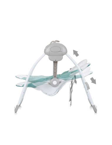 Електрическа люлка "Moonlight" зелено