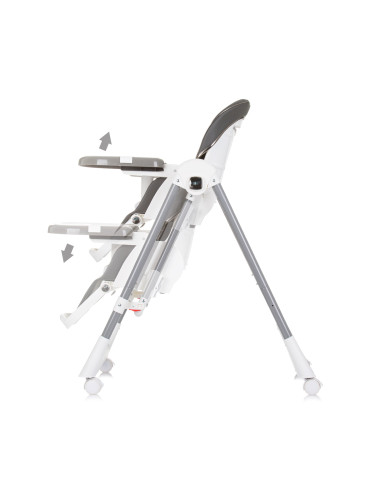 Столче за хранене/люлка MILK SHAKE пепел