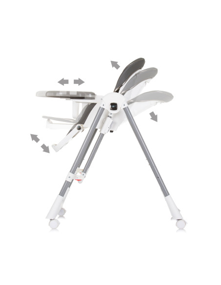 Столче за хранене/люлка MILK SHAKE пепел