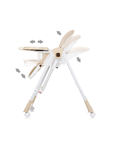 Столче за хранене/люлка MILK SHAKE беж