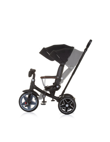 Триколка със сенник "Дерби" обсидиан