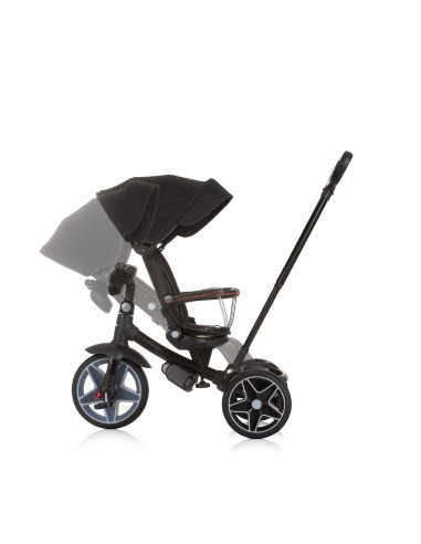 Триколка със сенник "Дерби" обсидиан