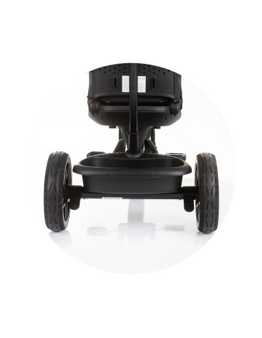 Триколка със сенник "Дерби" синьо-зелена