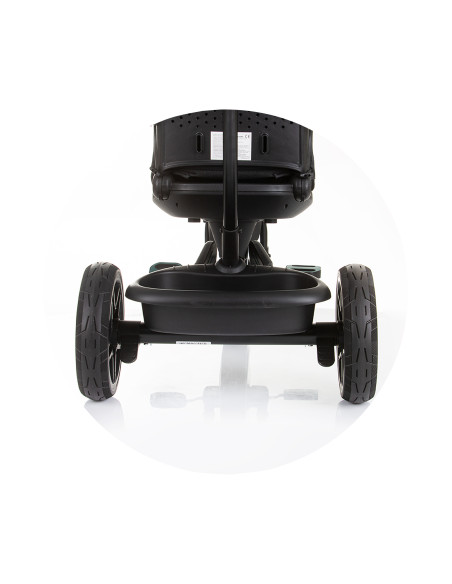 Триколка със сенник "Дерби" синьо-зелена