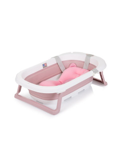 Сгъваема вана с мрежа Исла (81см)-розова