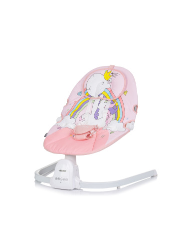 Електрически шезлонг-люлка "Oasis" розов