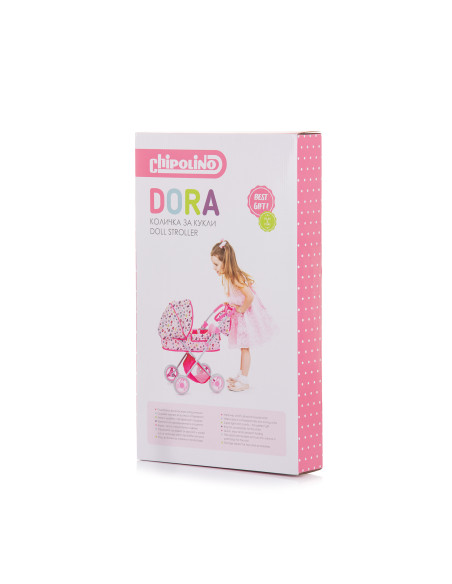 Количка за кукли "Дора" пеперудки