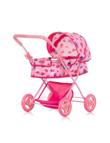Количка за кукли "Дора" сърчица