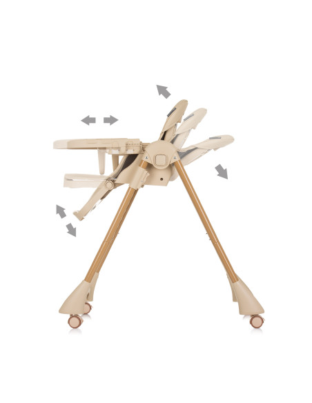 Столче за хранене CANDY SHOP макадамия